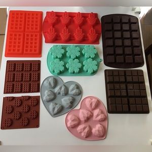 Silicone Molds for Candles or Soaps